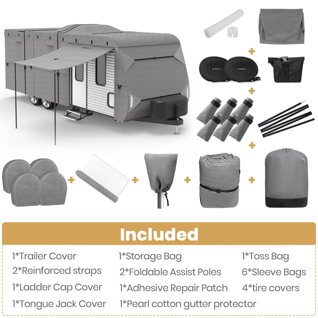 Windproof 27'-30' RV Cover T140
