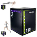 3-in-1 Non Slip Foam Plyometric Jump Box Y877
