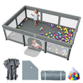 Foldable Baby Playpen with Mat I17560