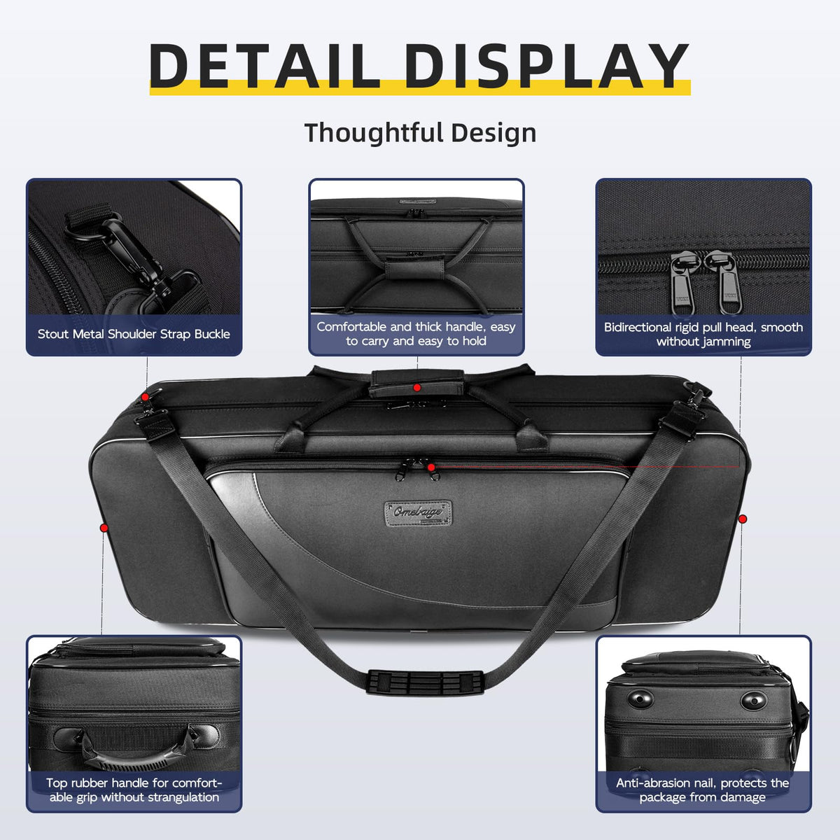 Lightweight Alto Saxophone Case M8150