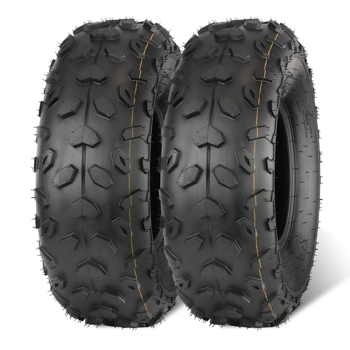 19x7-8 ATV UTV Off-Road Tires Set of 2 W309