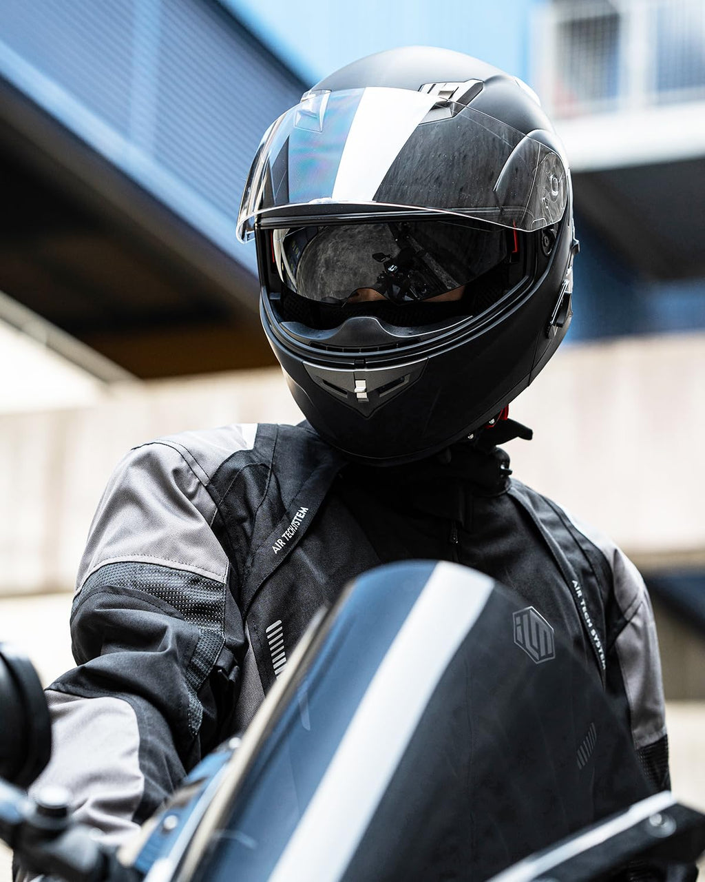 Bluetooth Integrated Modular Motorcycle Helmet L6460