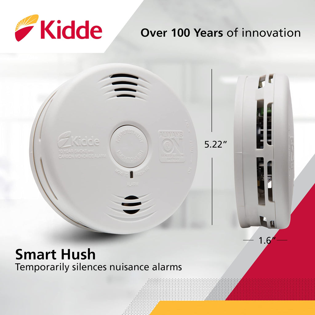 Smoke & Carbon Monoxide Alarm with Voice Warning A193355