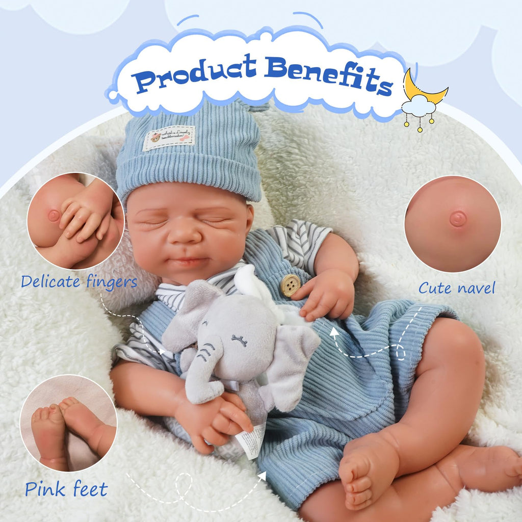 20 Inch Full Silicone Baby Doll K842335