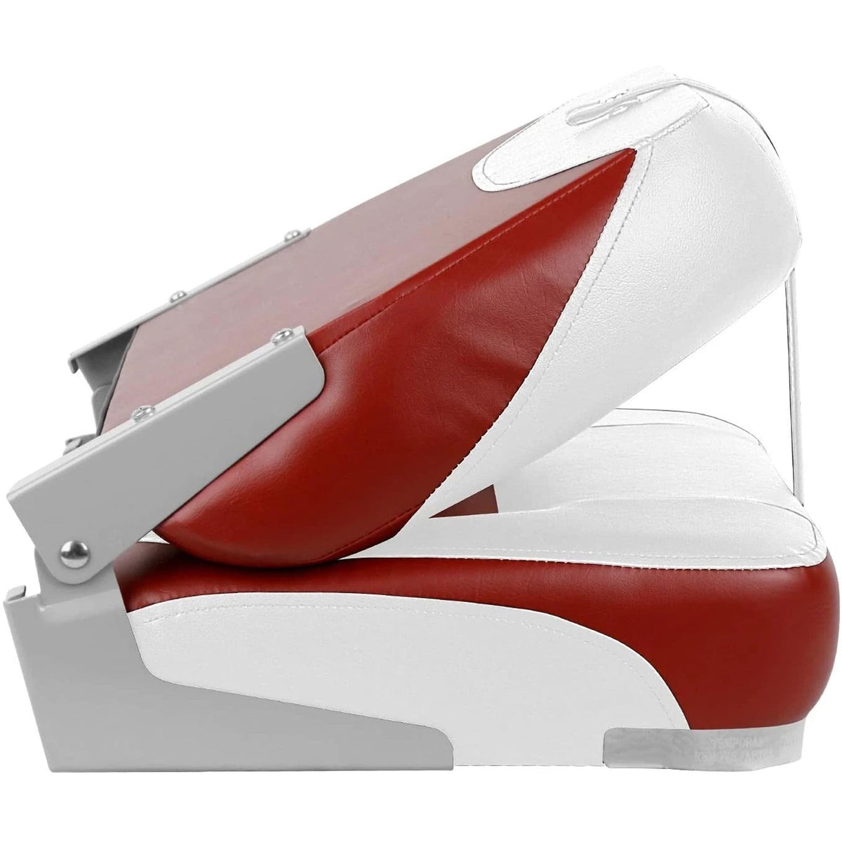 Two Tone Low Back Folding Boat Seat T2643