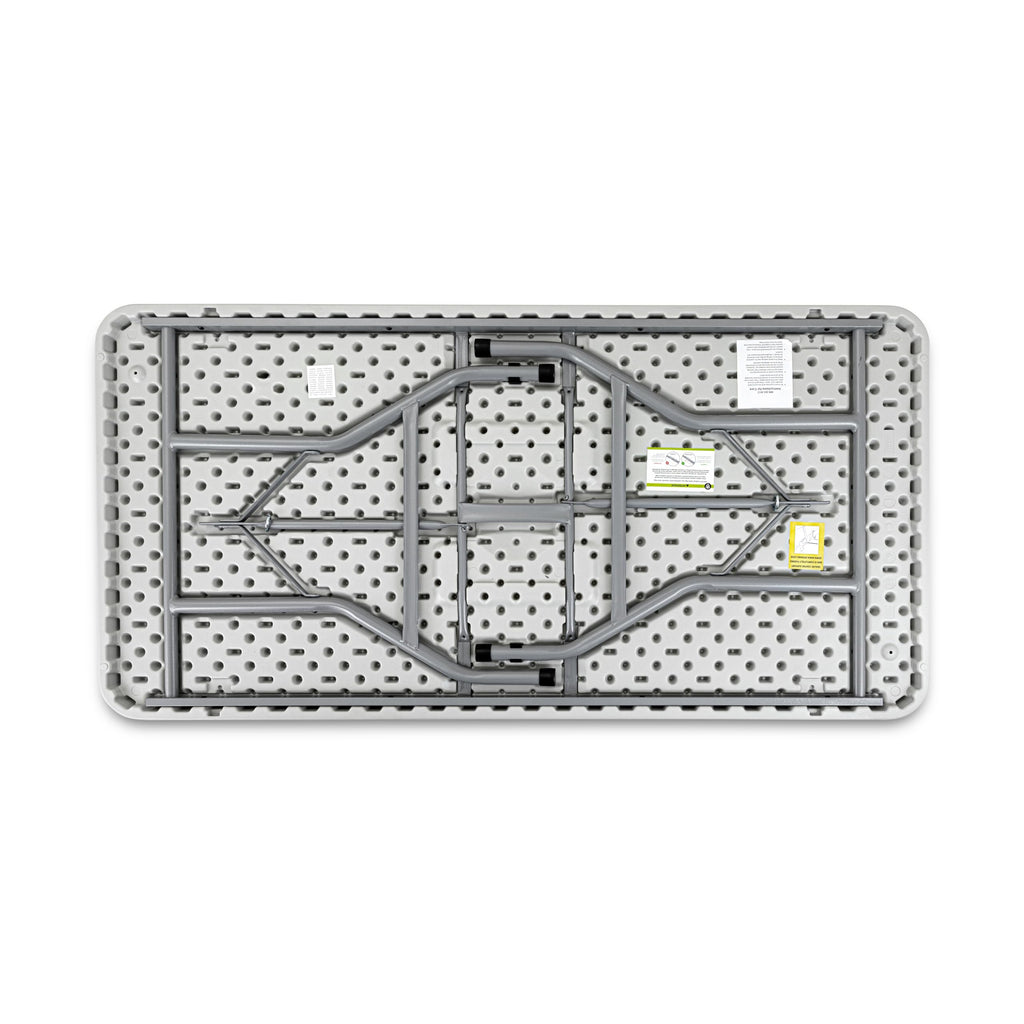 Rectangular Heavy-Duty Folding Table with Steel Frame N703082