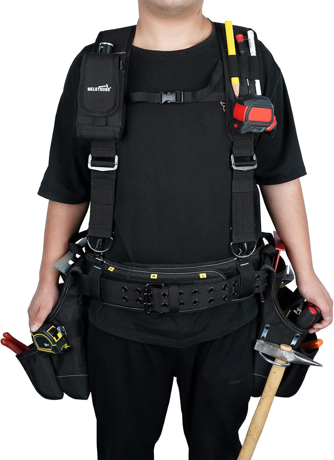 Heavy Duty Tool Belt with Suspenders K593
