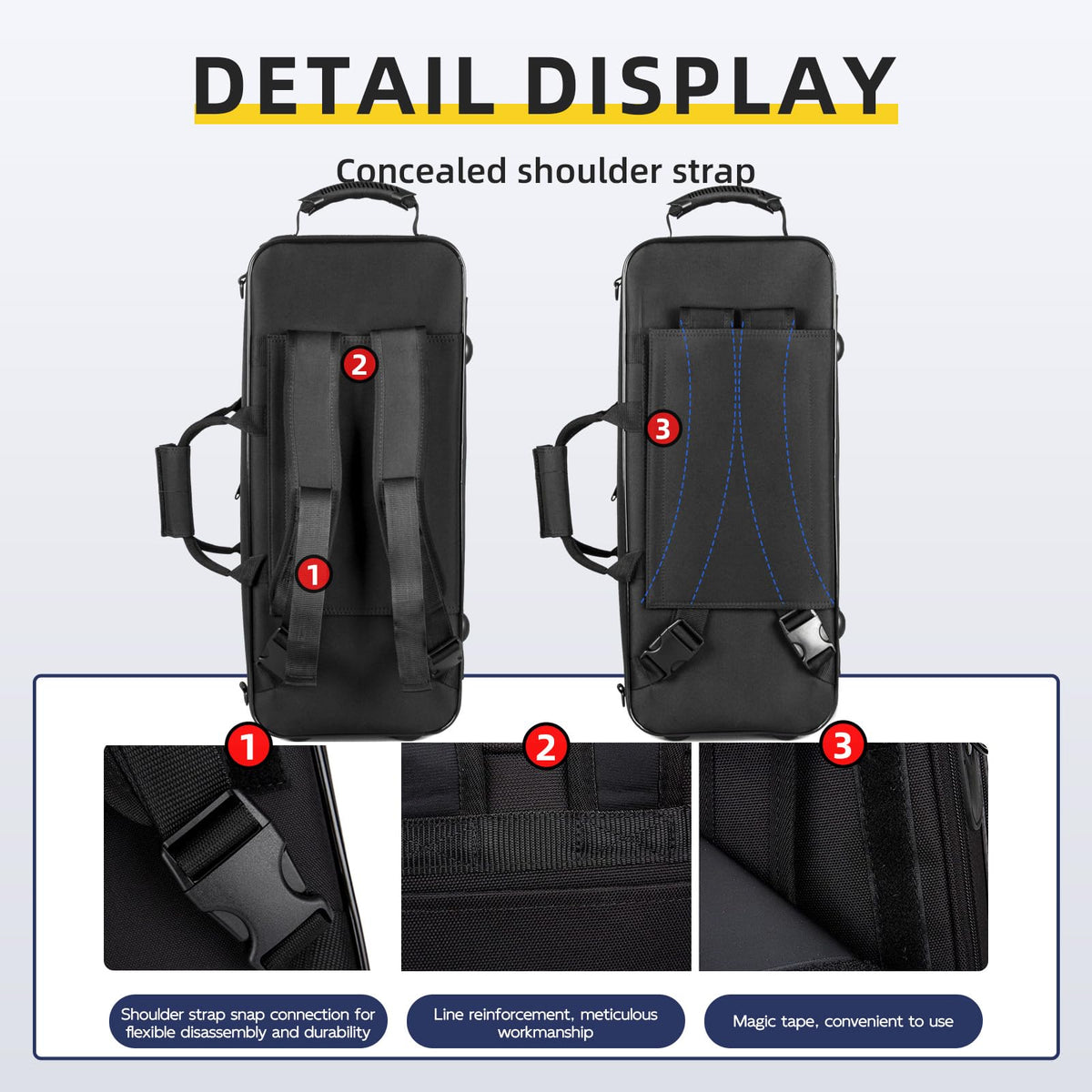 Lightweight Alto Saxophone Case M8150