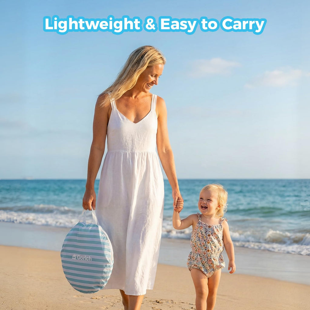 Pop Up Baby Beach Tent with UPF50+ UV Protection N47772