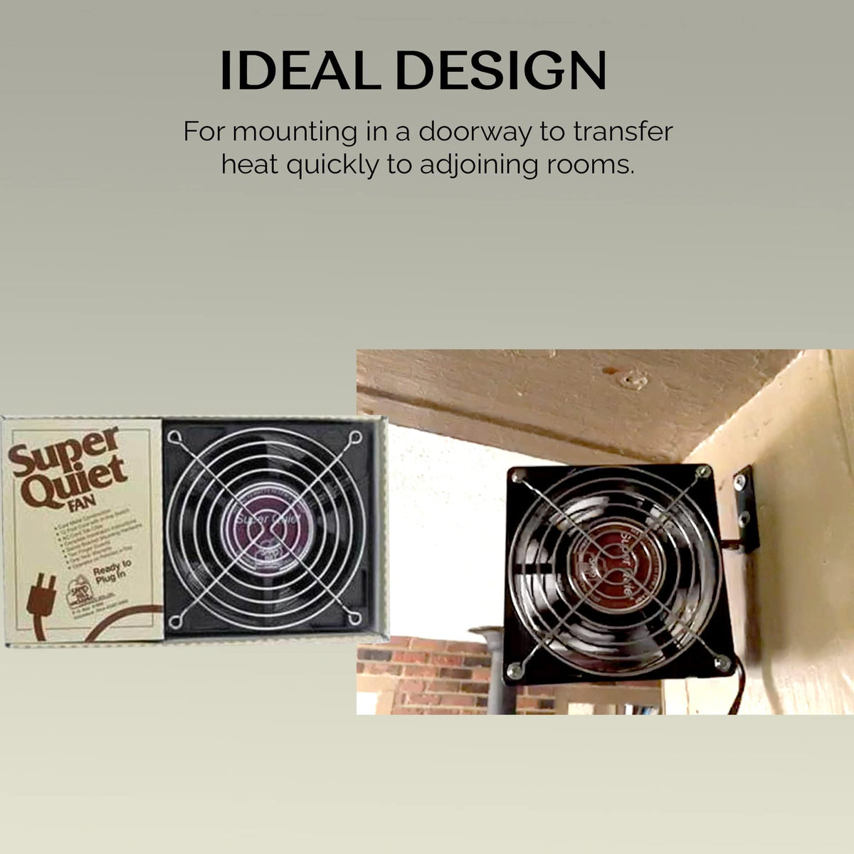 Quiet Air Cooling Corner Fan with Button Controller R611765