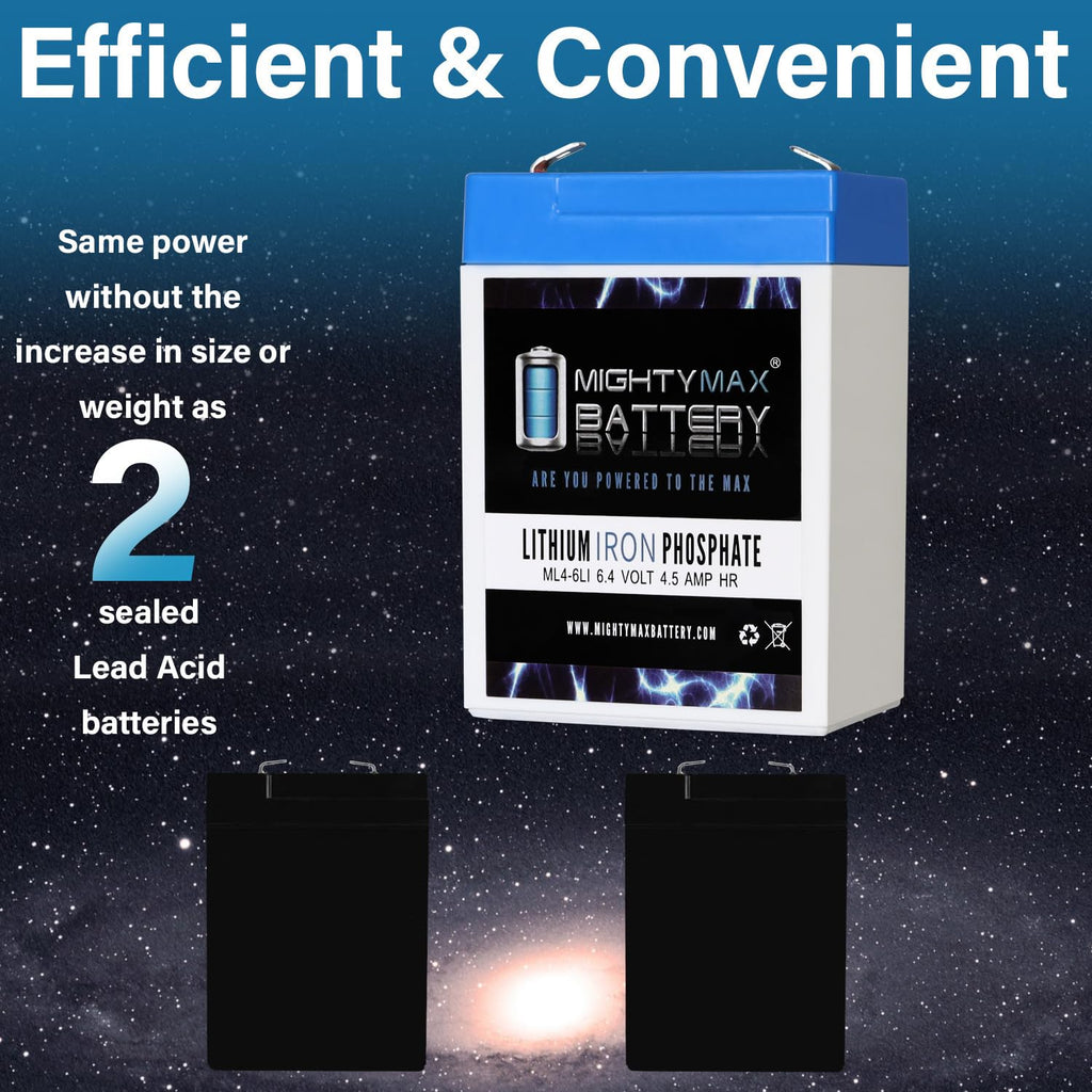 6V 4.5AH Lithium Replacement Battery Q830