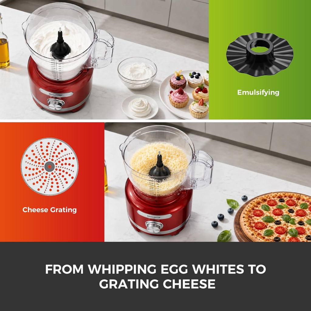 16 Cup Red Food Processor B331