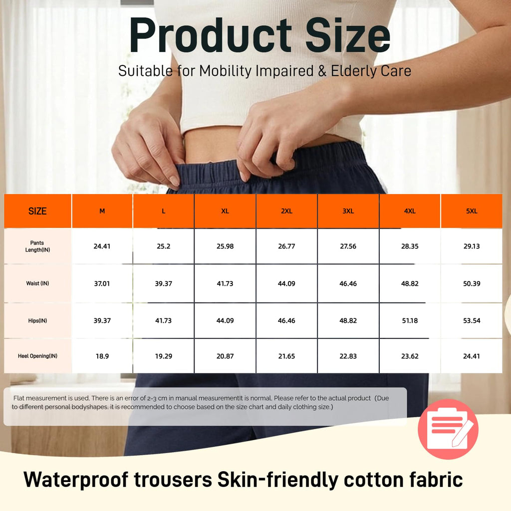 Adjustable Reusable Adult Incontinence Pants X255393