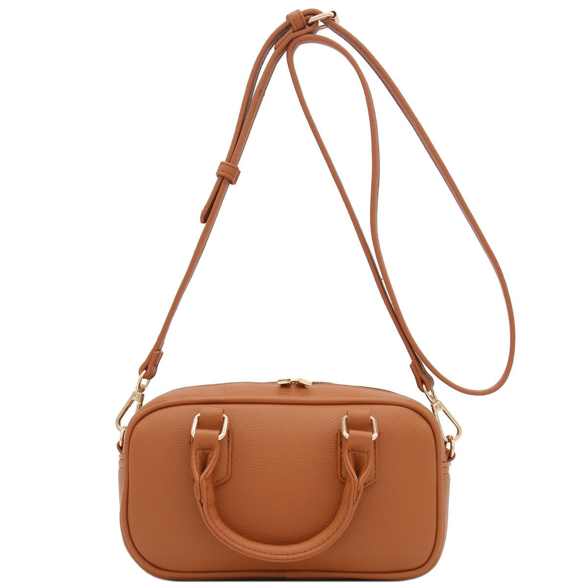 Mini PU Leather Satchel Crossbody Bag R65730