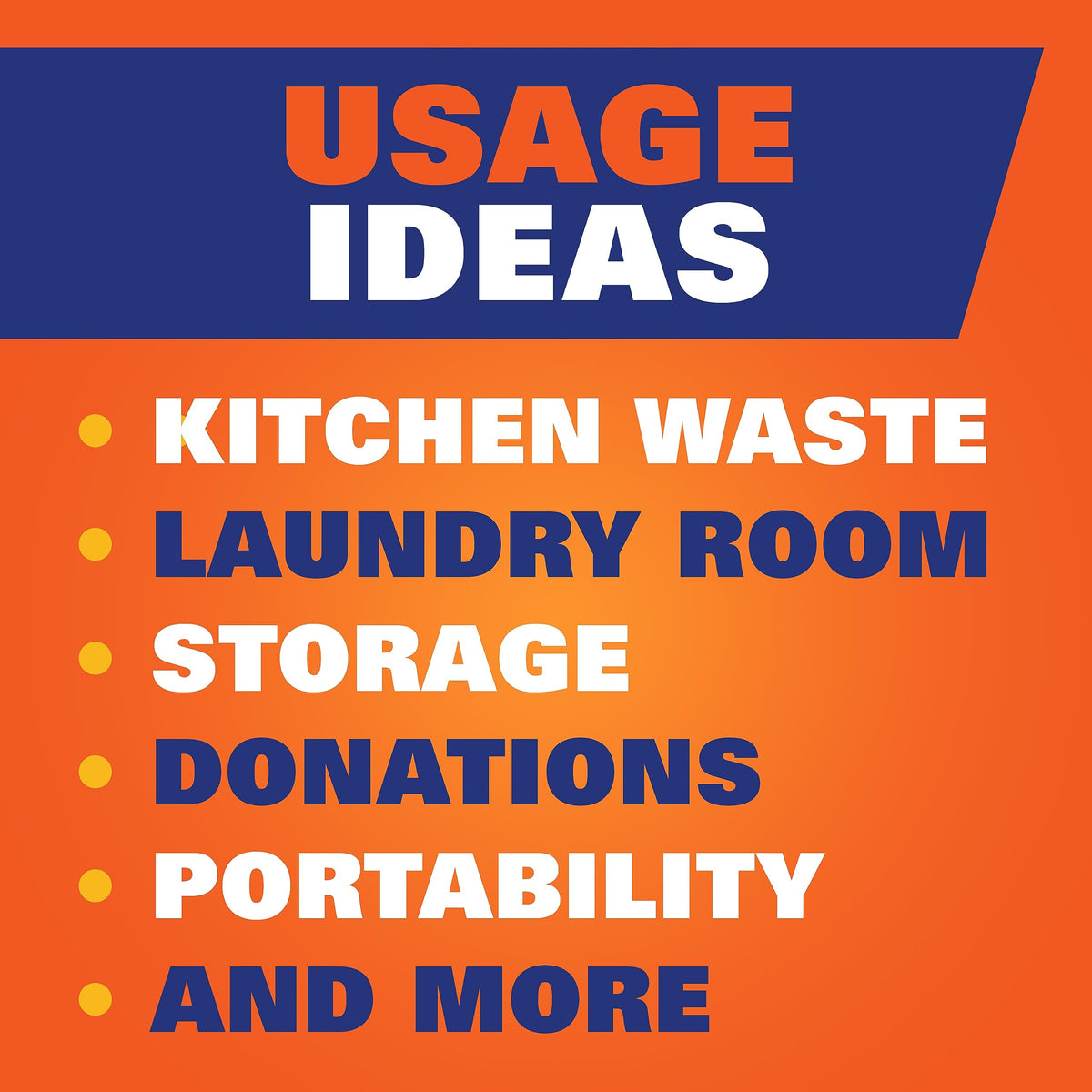 13 Gal White Unscented Kitchen Trash Bags W236429
