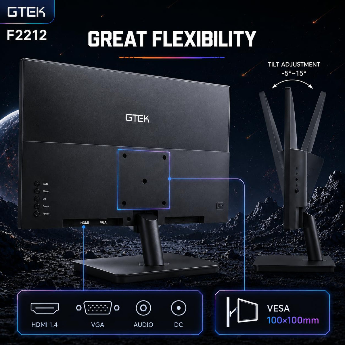 22 Inch 120Hz FHD VA Gaming Monitor M5792