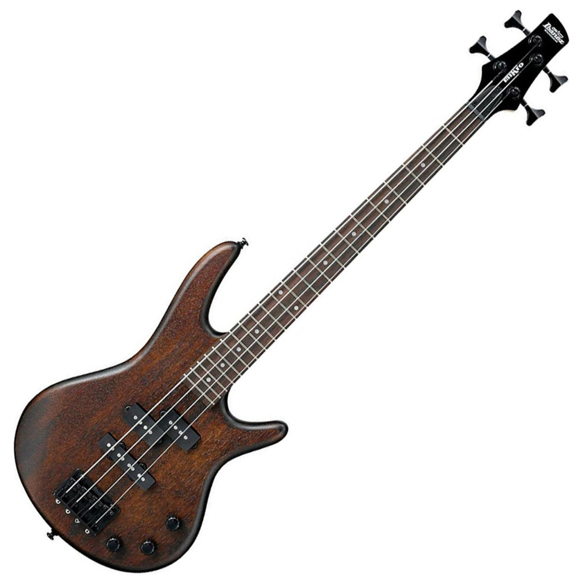 4 String Bass Guitar and Black Guitar Strap I679
