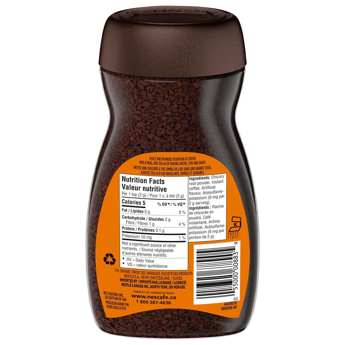 Instant Coffee 100g Hazelnut X4749