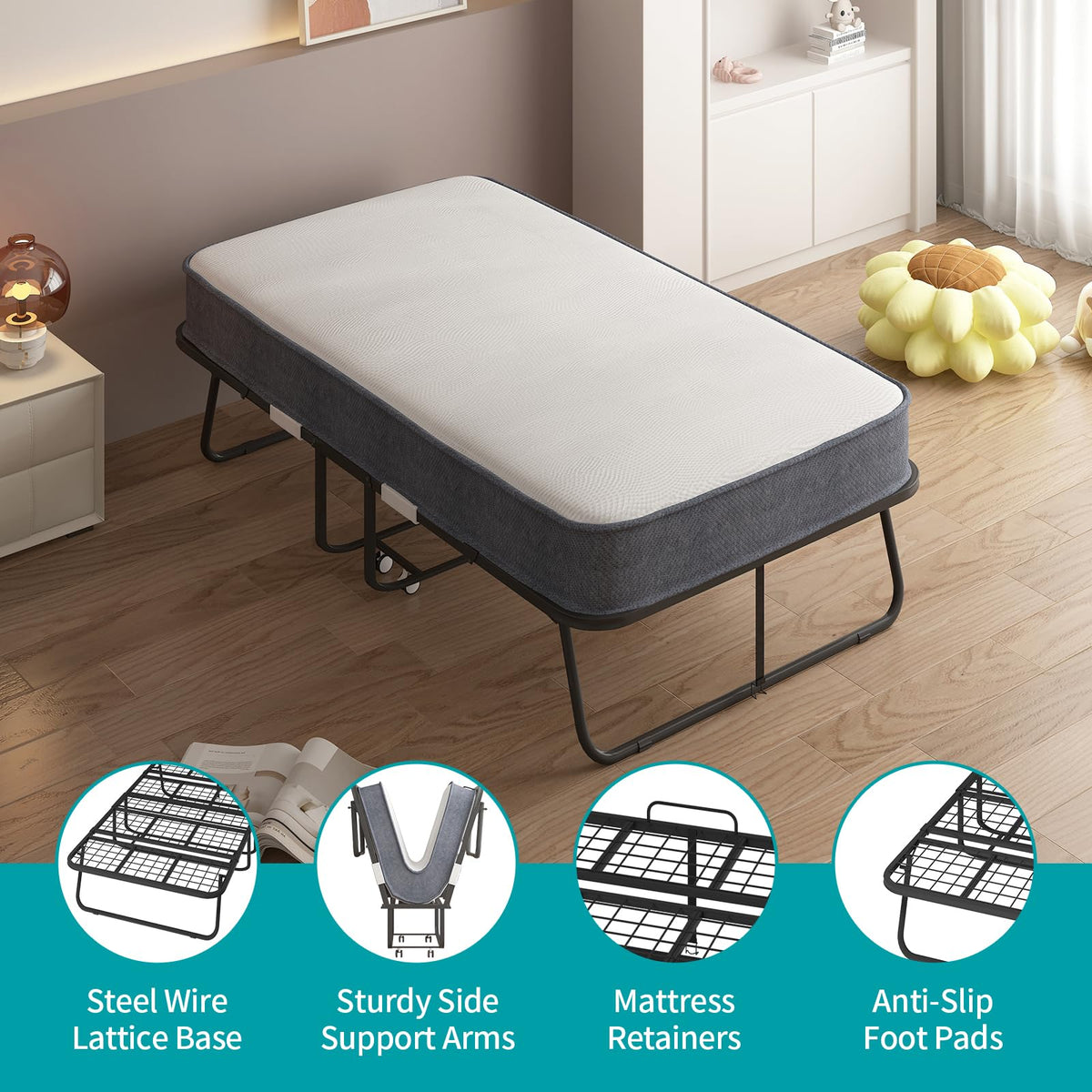 Rollaway Bed with Mattress N570632