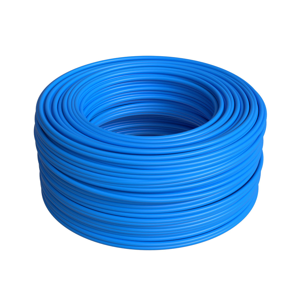 1000ft Cat6 Plenum Rated CMP 23AWG Solid CCA UTP 550MHz Bulk Network Cable Blue D649578