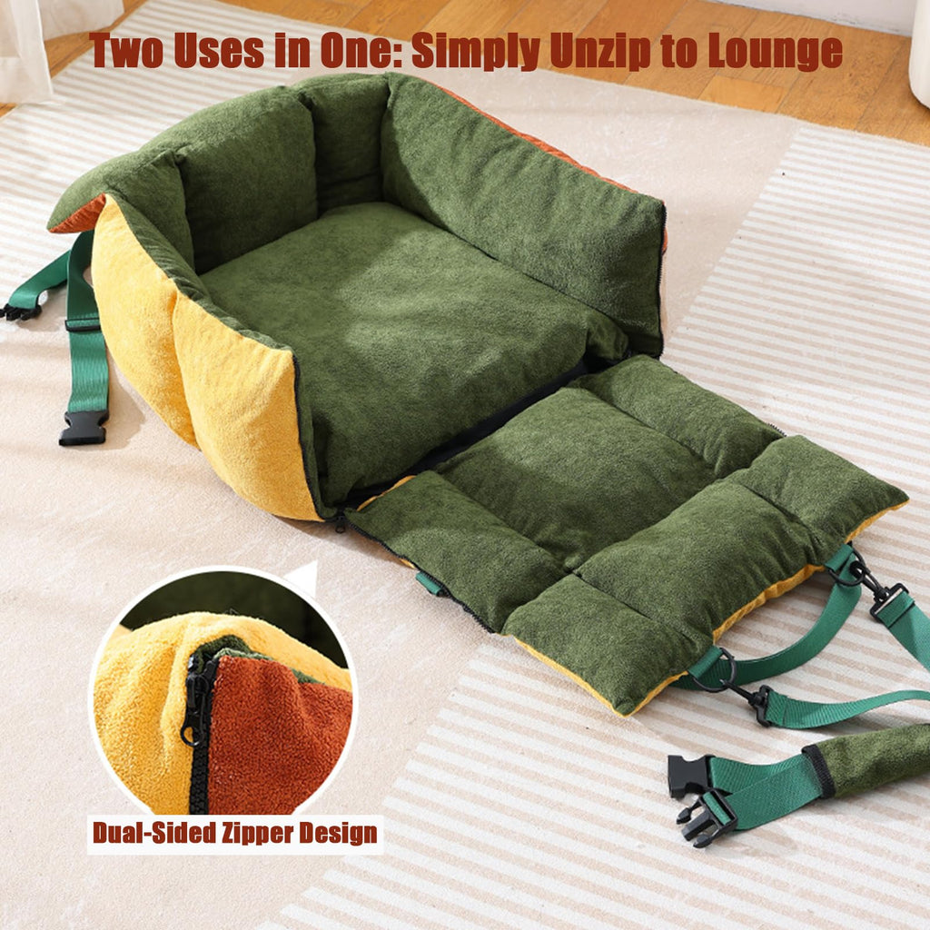 2-in-1 Dog Car Seat A296