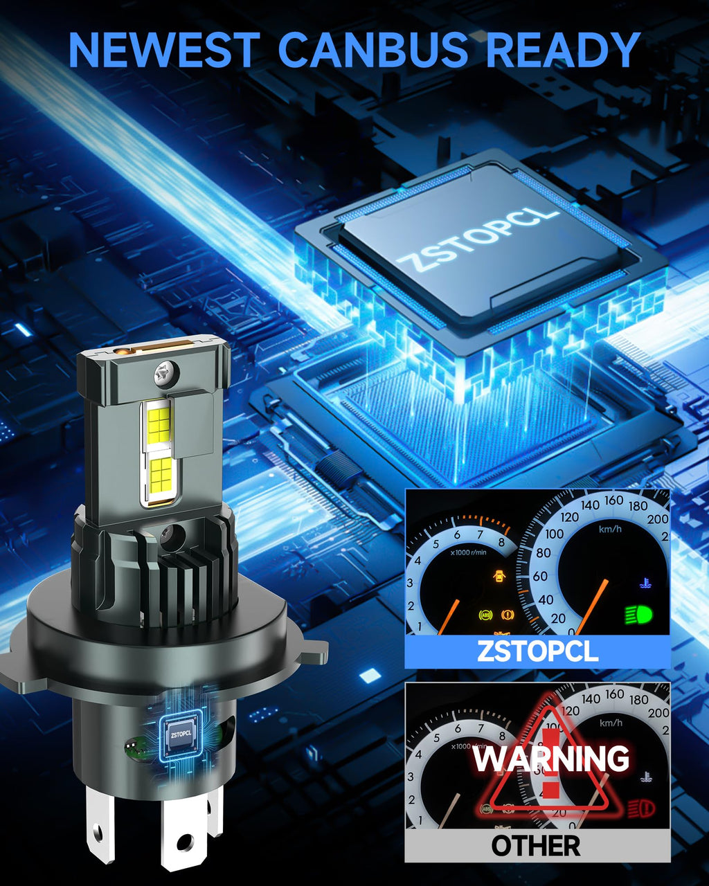 Fog Bulbs, Pack of 4 V616