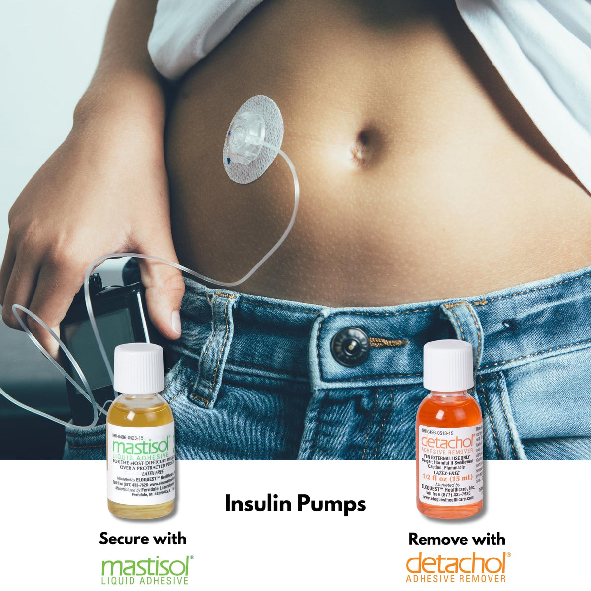 Liquid Medical Adhesive 2oz Bottle R1809