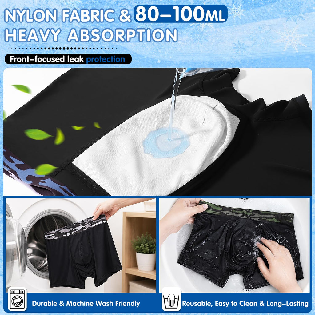 Men's Incontinence Underwear, 3 Pack W97678