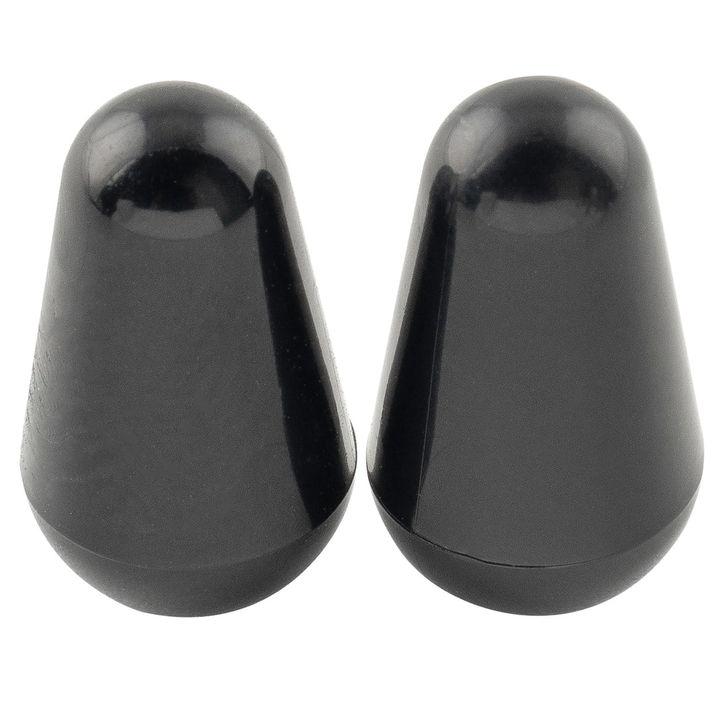 5-Way Guitar Pickup Lever Switch Tips Black 2Pcs Q855