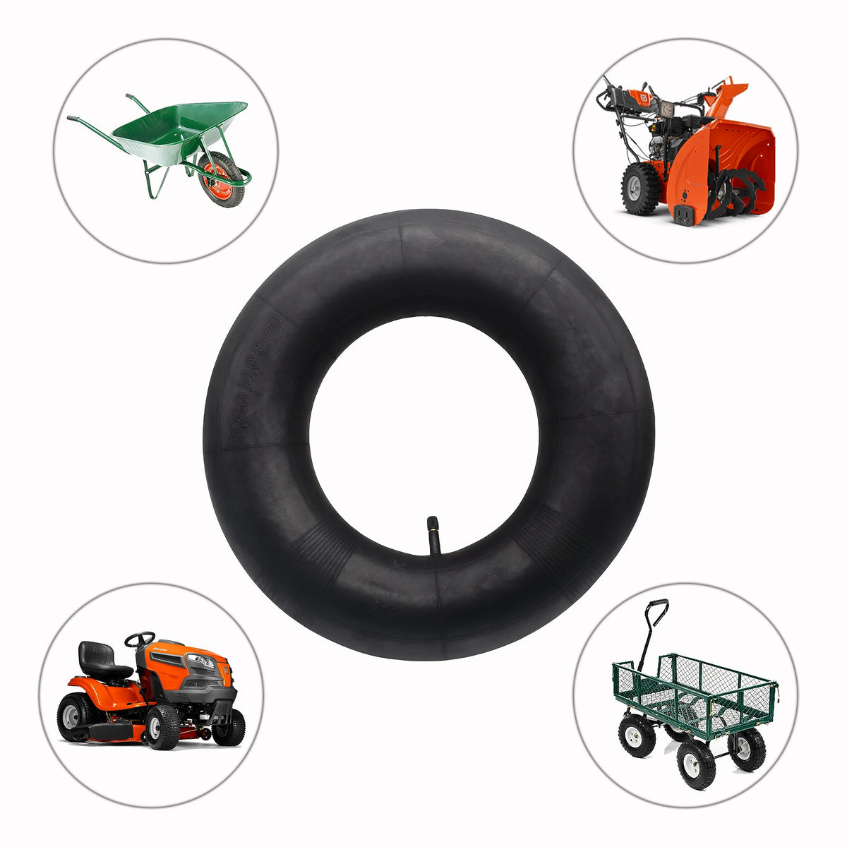4.80/4.00-8 Heavy Duty Tire Inner Tubes S3865