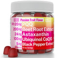 Ubiquinol CoQ10 PQQ Astaxanthin Beets Gummies X28968