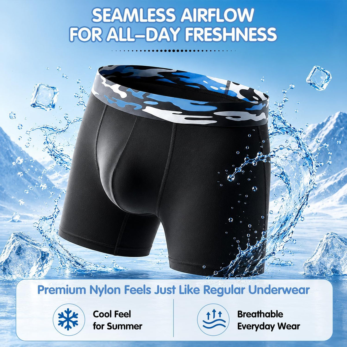 Men's Incontinence Underwear, 3 Pack W97678