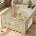 50"x50" Foldable Baby Playpen with Mat X426