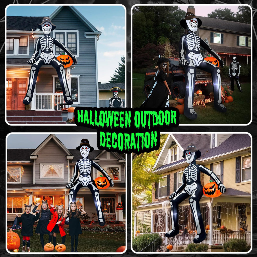Giant Sitting Skeleton Inflatable T819935