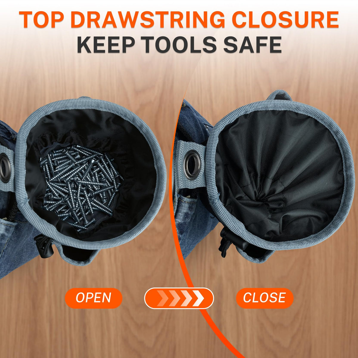 Tool Pouch Multi-Pack 2 Sizes 600D Nylon K2649