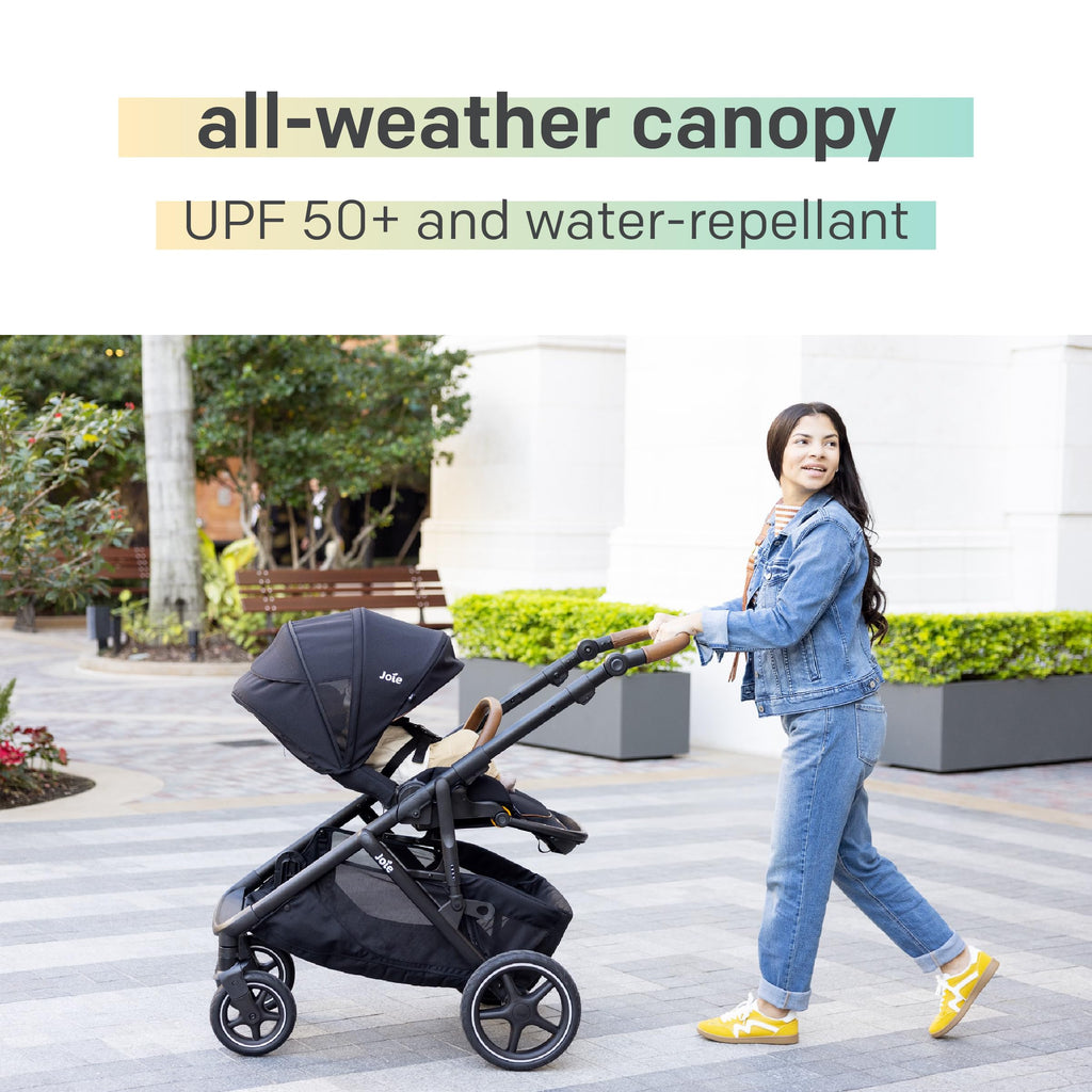 Convertible Single-to-Double Stroller & Travel System A969