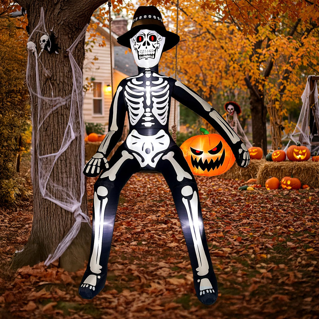 Giant Sitting Skeleton Inflatable T819935