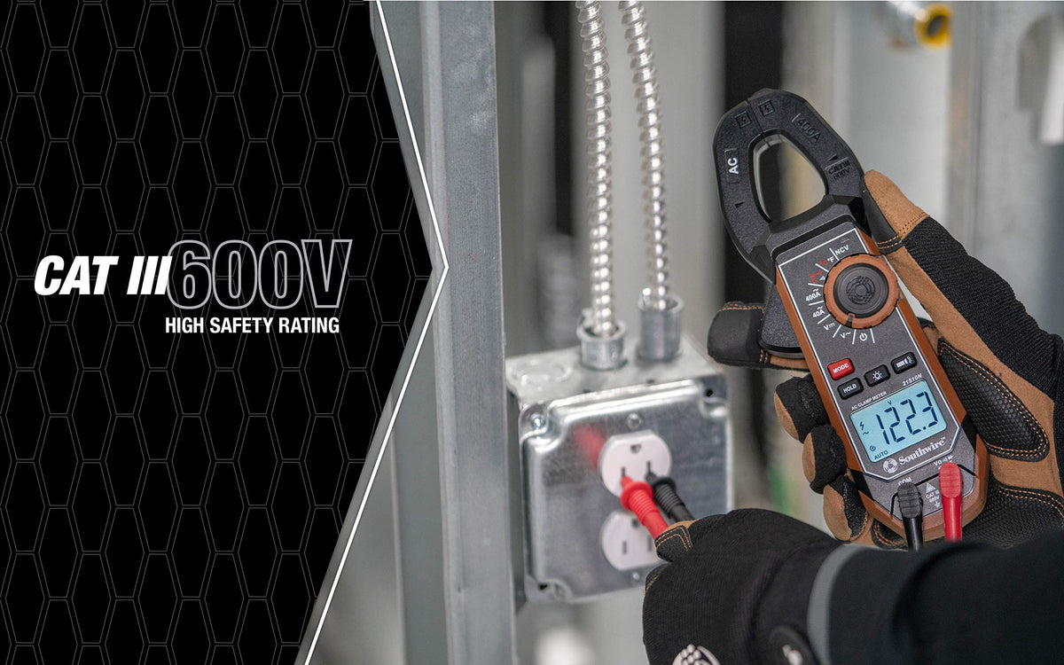 400A AC Clamp Meter with Voltage Tester N952