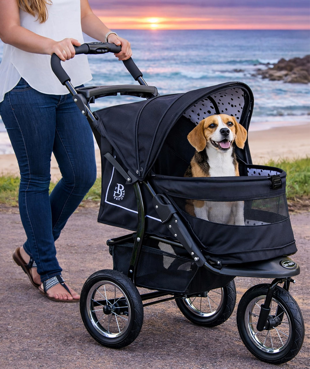 Spotted Pet Stroller F1653