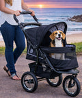 Spotted Pet Stroller F1653