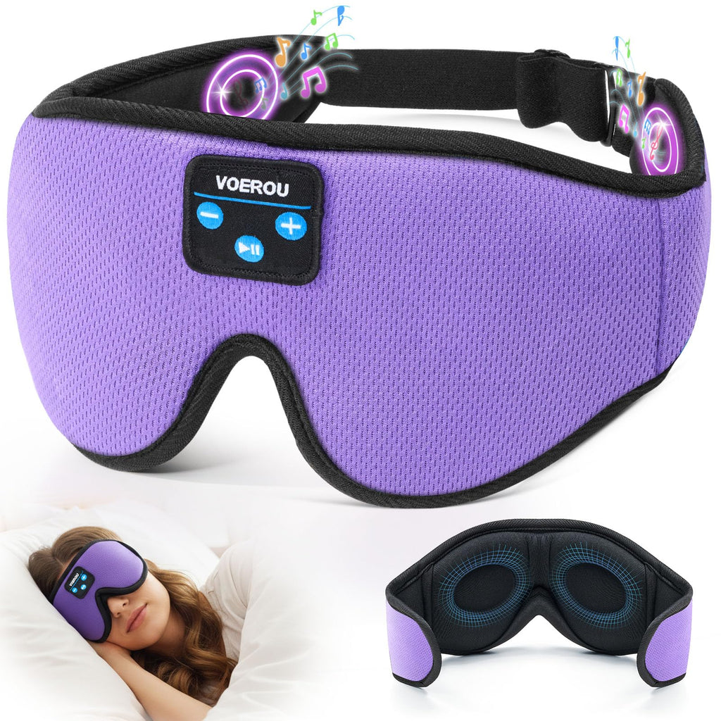 Bluetooth 3D Sleep Mask with Headphones U900