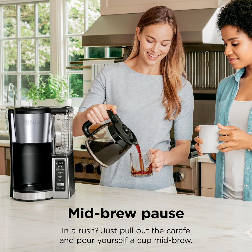 12 Cup Glass Carafe Stainless Steel Coffee Maker M30136