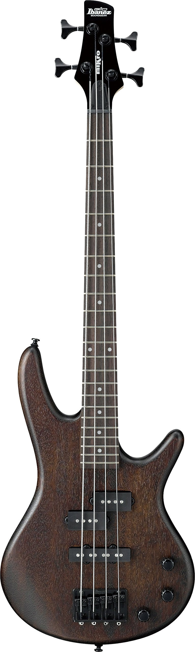 4 String Bass Guitar and Black Guitar Strap I679