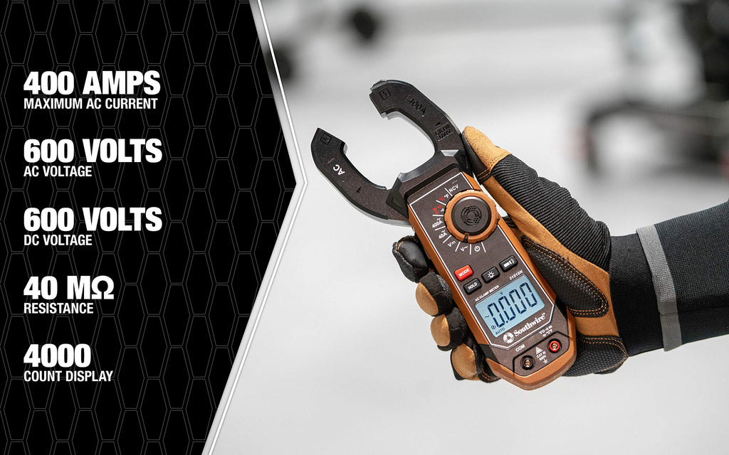 400A AC Clamp Meter with Voltage Tester N952