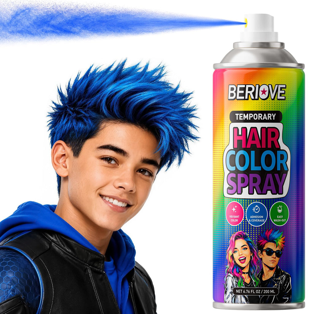 Temporary Hair Spray 6.76oz Washable J492