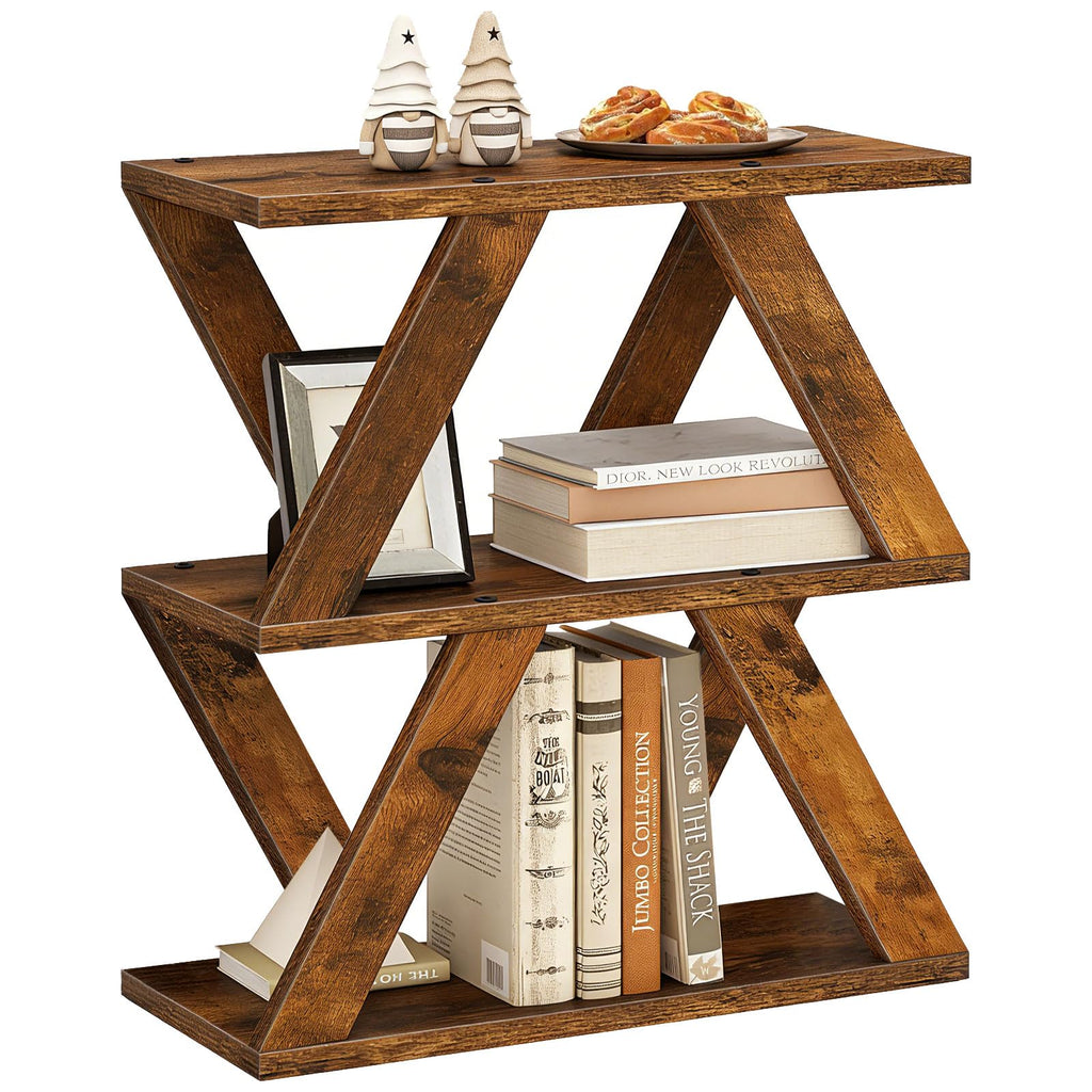 3 Tier Side Table with Storage Shelves C700