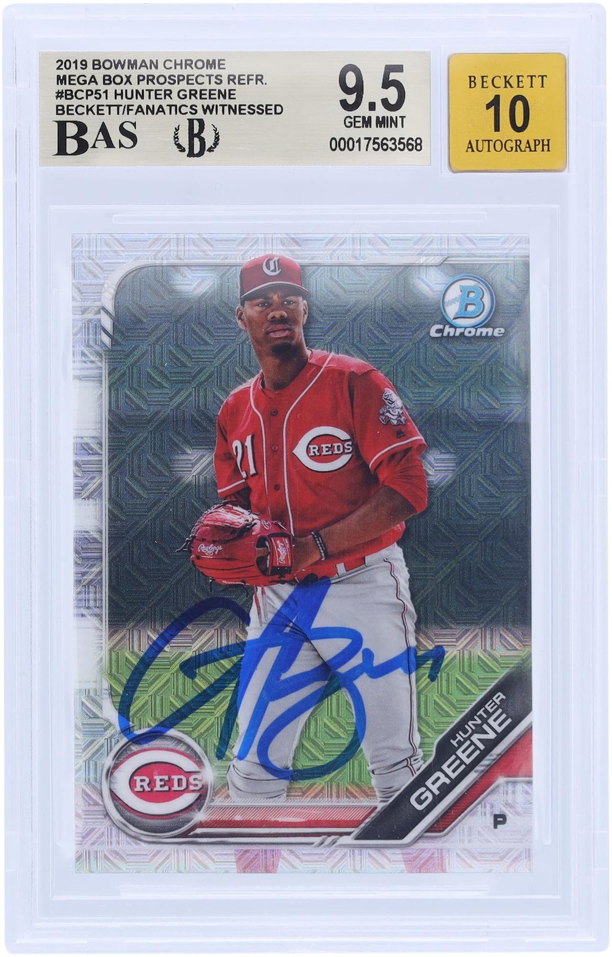 Autographed Baseball Card T2443