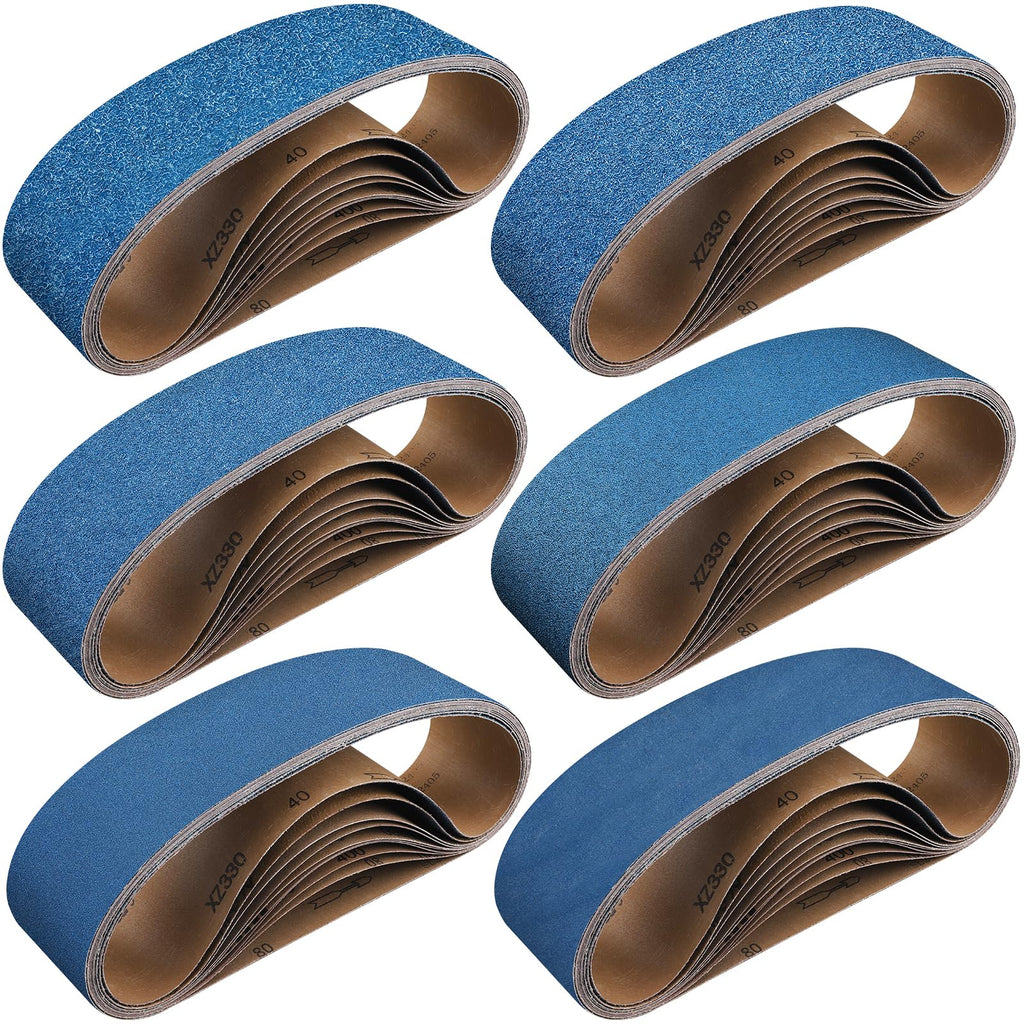 4 x 36 Inch Zirconia Sanding Belts 40-400 Grit P12952